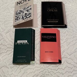 Luxury perfume sample set of 4